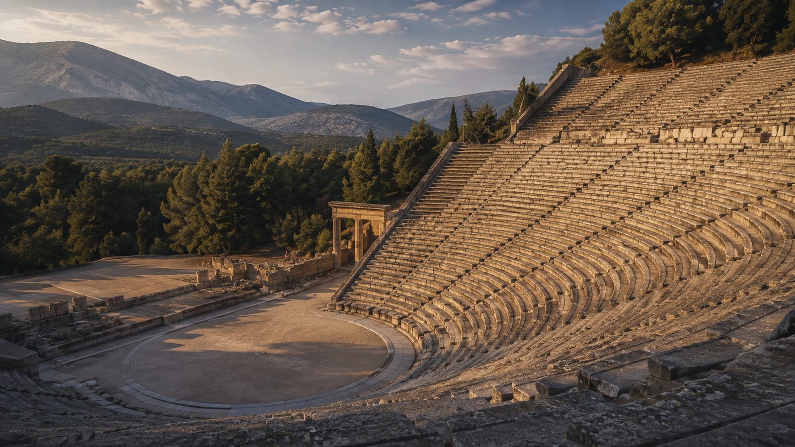 The ancient theatre of Epidaurus